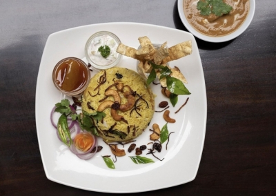 The menu Salt Restaurant at Terrace Green Hotel Negombo includes international and local cuisine. Food for all seasons!