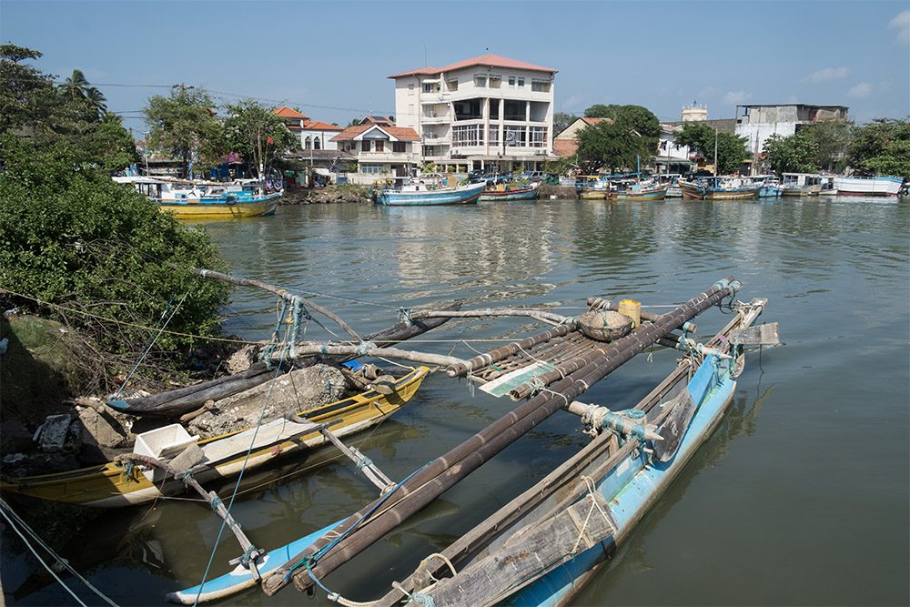 Negombo Lagoon has a long history of trade, fishing and ecotourism